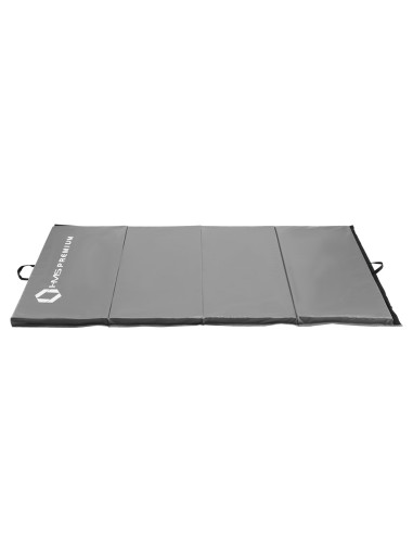 GYMNASTIKMATRATZE KLAPPBAR 2400x1200 MM GRAU HMS PREMIUM