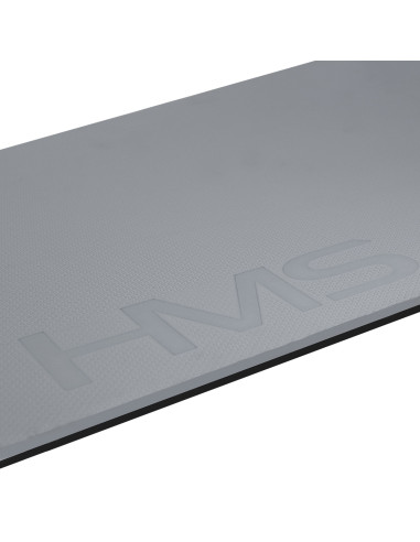 GRAY-BLACK FITNESSMATTE MIT ÖSEN HMS PREMIUM