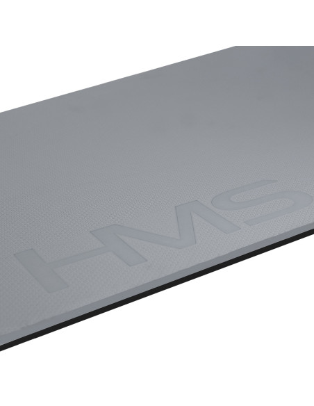 GRAY-BLACK FITNESSMATTE MIT ÖSEN HMS PREMIUM