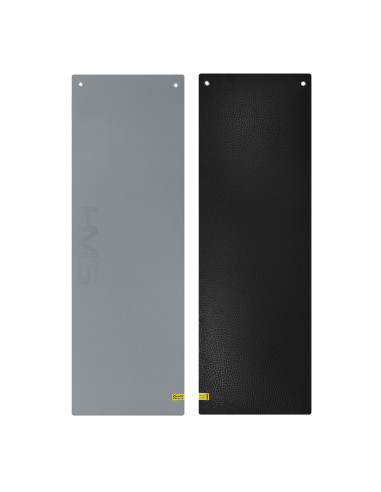 GRAY-BLACK FITNESSMATTE MIT ÖSEN HMS PREMIUM