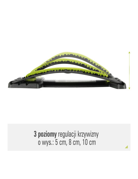 GRÜN RÜCKENSTRECKER MIT MAGNETEN HMS