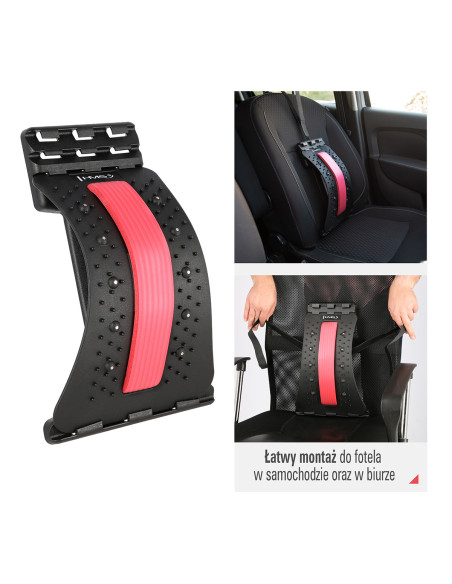 ROT RÜCKENSTRECKER MIT MAGNETEN HMS