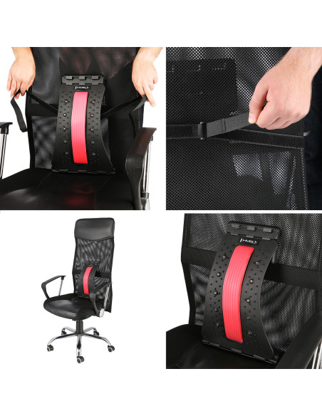 ROT RÜCKENSTRECKER MIT MAGNETEN HMS