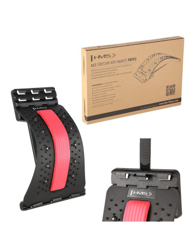 ROT RÜCKENSTRECKER MIT MAGNETEN HMS