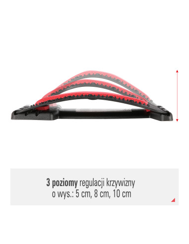 ROT RÜCKENSTRECKER MIT MAGNETEN HMS