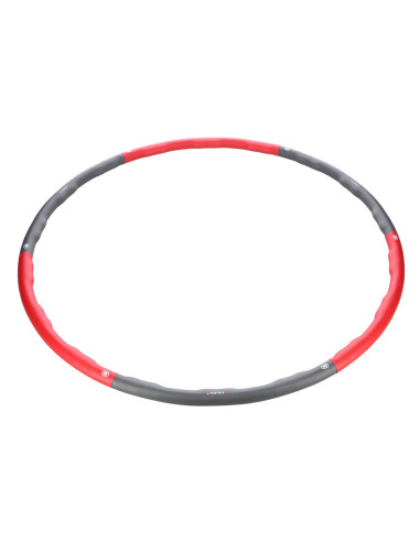 RED-GREY HULA HOOP REIFEN 1,2 KG 100 CM HMS