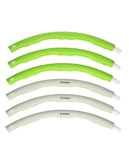 GREEN-GREY HULA HOOP REIFEN 1,5 KG 100 CM HMS