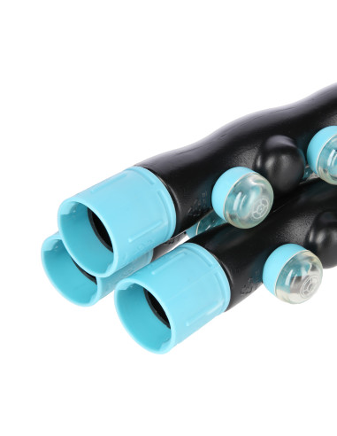 BLACK-BLUE HULA HOOP MASAGE-REIFEN MIT MAGNETEN 98 CM HMS