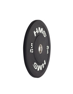 BLACK OLYMPISCHE HANTELSCHEIBE BUMPER 5 KG HMS