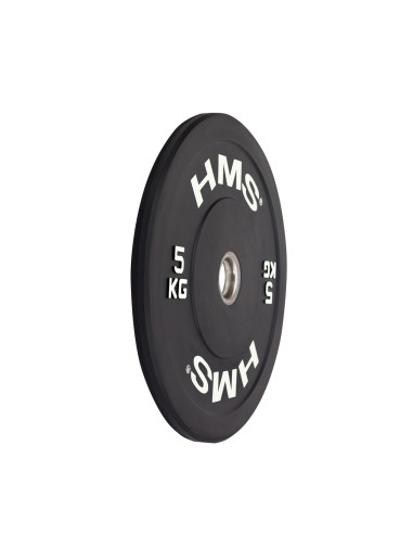 BLACK OLYMPISCHE HANTELSCHEIBE BUMPER 5 KG HMS