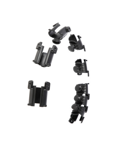 SCHWARZ HULA-HOOP-REIFEN MIT MASSAGEPUNKTEN UND SCHWERKRAFTBALL HMS