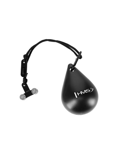 HULA-HOOP-REIFEN BLACK MIT MASSAGEPUNKTEN UND SCHWERKRAFTBALL HMS