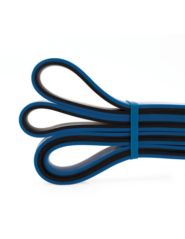 BLAU-SCHWARZ 21 x 5 x 2250 MM TRAININGSBAND HMS PREMIUM