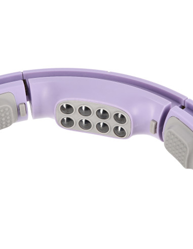 HULA-HOOP-REIFEN VIOLET MIT MASSAGEPUNKTEN UND SCHWERKRAFTBALL + ZÄHLER HMS