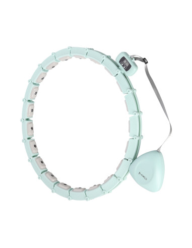 HULA-HOOP-REIFEN GREEN MIT MAGNETEN UND SCHWERKRAFTBALL + ZÄHLER HMS