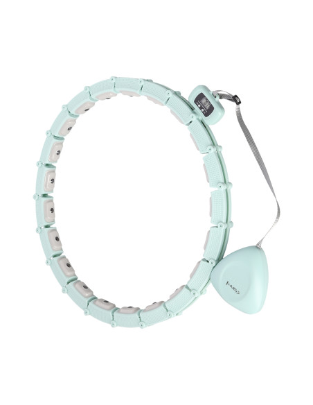 HULA-HOOP-REIFEN GREEN MIT MAGNETEN UND SCHWERKRAFTBALL + ZÄHLER HMS