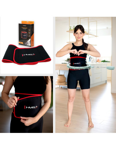 HULA-HOOP-REIFEN GREEN MIT MAGNETEN UND SCHWERKRAFTBALL + ZÄHLER HMS