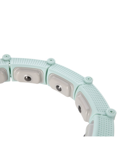 HULA-HOOP-REIFEN GREEN MIT MAGNETEN UND SCHWERKRAFTBALL + ZÄHLER HMS