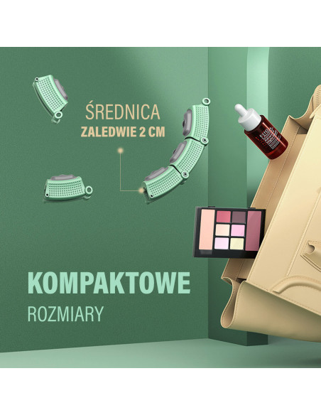 HULA-HOOP-REIFEN GREEN MIT MAGNETEN UND SCHWERKRAFTBALL + ZÄHLER HMS