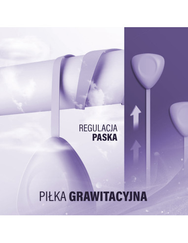 HULA-HOOP-REIFEN VIOLET MIT MAGNETEN UND SCHWERKRAFTBALL + ZÄHLER HMS