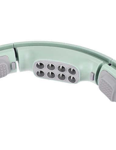 HHM13 HULA-HOOP-REIFEN GREEN MIT MAGNETEN UND ZÄHLER HMS + SLIMMING-GURT BR163 RED