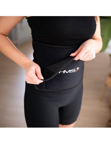 HHM14 HULA-HOOP-REIFEN GREEN MIT MAGNETEN UND ZÄHLER HMS + SLIMMING-GURT BR163 BLACK