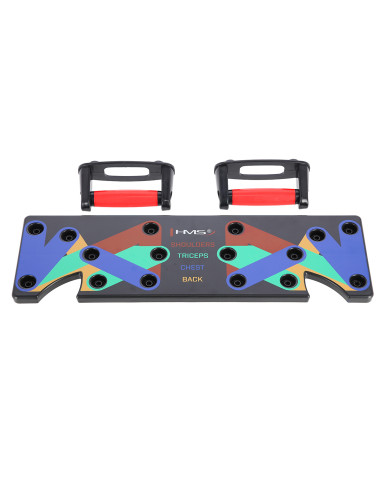 MULTIFUNKTIONALES LIEGESTÜTZBRETT ROT HMS