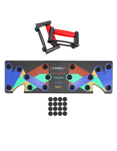 MULTIFUNKTIONALES LIEGESTÜTZBRETT ROT HMS 2