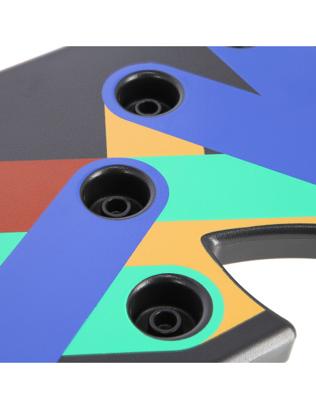 MULTIFUNKTIONALES LIEGESTÜTZBRETT ROT HMS