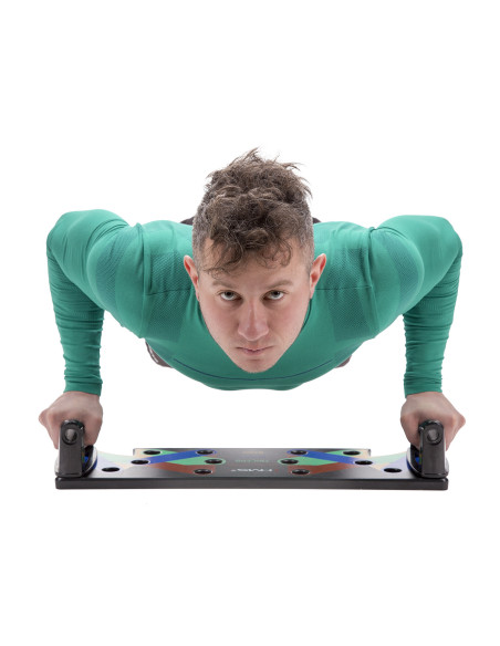 MULTIFUNKTIONALES LIEGESTÜTZBRETT ROT HMS