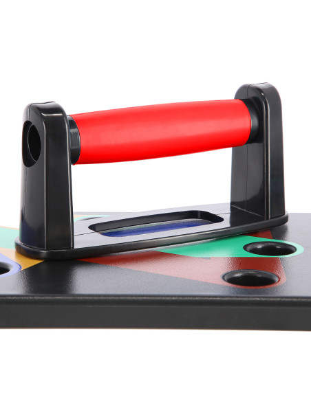 MULTIFUNKTIONALES LIEGESTÜTZBRETT ROT HMS