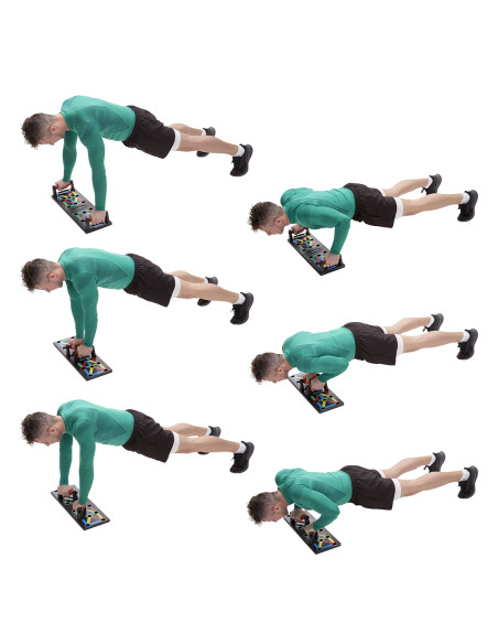 MULTIFUNKTIONALES LIEGESTÜTZBRETT HMS