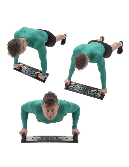 MULTIFUNKTIONALES LIEGESTÜTZBRETT HMS