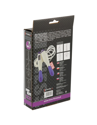 SPRINGSEIL MIT ELEKTRONISCHEM ZÄHLER LCD HMS