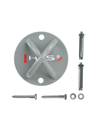 WANDHALTERUNG FÜR TRAININGSSEILE UND -BÄNDER HMS