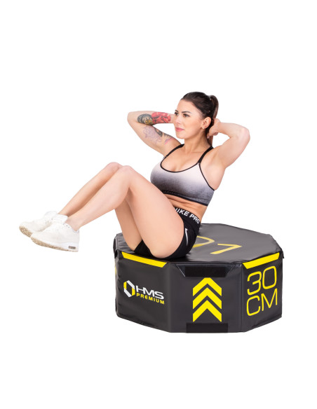(3 TEILE) PLYO-BOXEN OCTAGON SOFT SET HMS PREMIUM