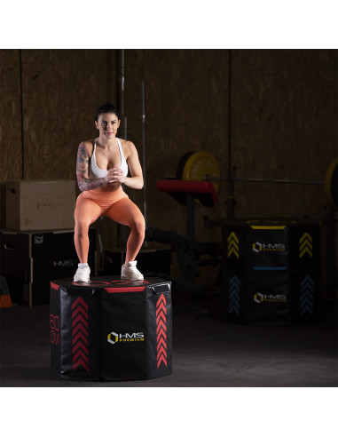 (3 TEILE) PLYO-BOXEN OCTAGON SOFT SET HMS PREMIUM