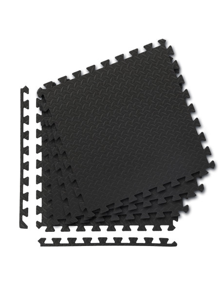 PUZZLE-MATTE FÜR FITNESSGERÄTE 4 ELEMENTE 12 MM HMS