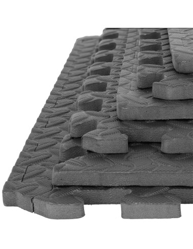 PRO PUZZLE-MATTE FÜR FITNESSGERÄTE 6 ELEMENTE 12 MM HMS PREMIUM