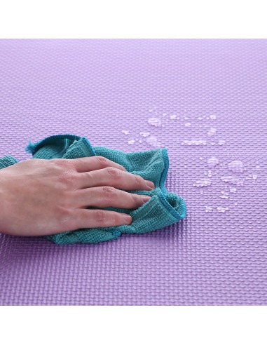 PUZZLE-MATTE UNTERLEGMATTE GELB-BLAU-VIOLETT 9 ELEMENTE 10MM