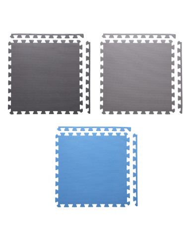 PUZZLE-MATTE UNTERLEGMATTE BLAU 9 ELEMENTE 10MM