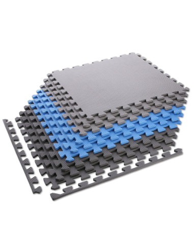 PUZZLE-MATTE UNTERLEGMATTE BLAU 9 ELEMENTE 10MM