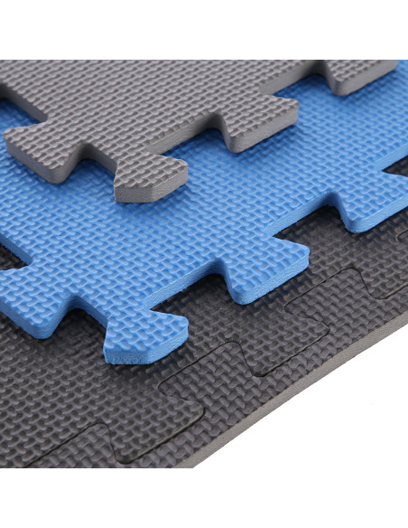 PUZZLE-MATTE UNTERLEGMATTE BLAU 9 ELEMENTE 10MM