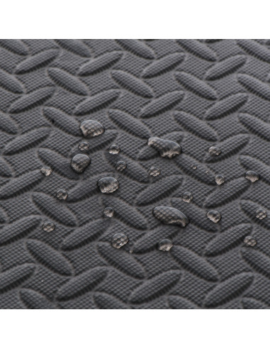 PUZZLE-MATTE FÜR FITNESSGERÄTE DUNKELGRAU 9 ELEMENTE 12 MM HMS PREMIUM