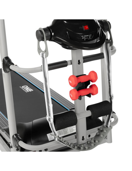 ELEKTRISCHES LAUFBAND MIT DEM MASSAGEGERÄT ONE FITNESS