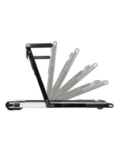 (2-teilig) MULTI BLACK ELEKTRISCHES LAUFBAND MIT DEM SCHREIBTISCH HMS