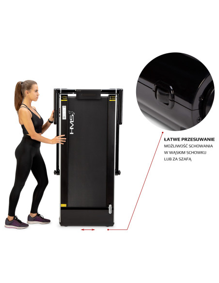 (2-teilig) MULTI BLACK ELEKTRISCHES LAUFBAND MIT DEM SCHREIBTISCH HMS