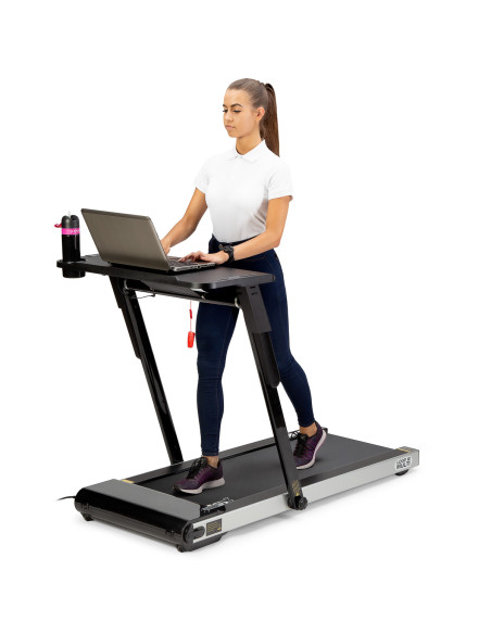 (2-teilig) MULTI BLACK ELEKTRISCHES LAUFBAND MIT DEM SCHREIBTISCH HMS