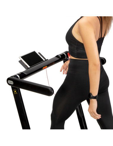 (2-teilig) MULTI BLACK ELEKTRISCHES LAUFBAND MIT DEM SCHREIBTISCH HMS