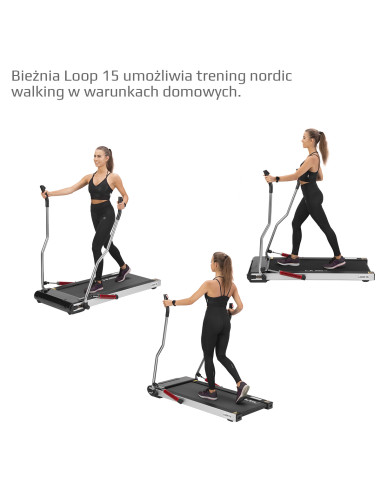 ELEKTRISCHES LAUFBAND FÜR NORDIC WALKING HMS